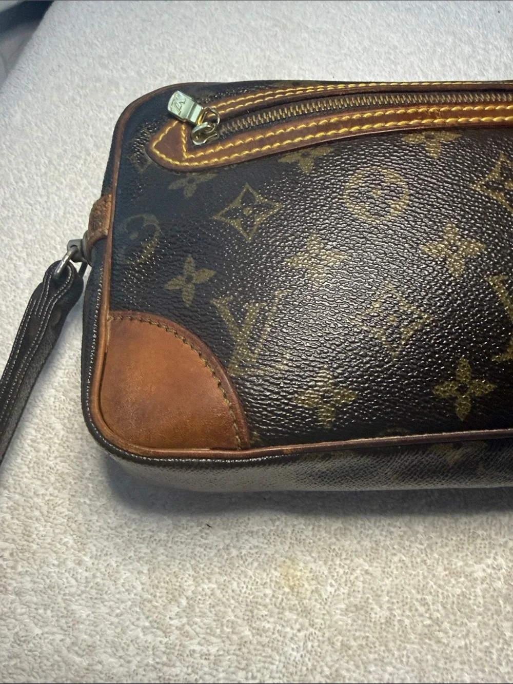 Louis Vuitton Marly Dragonne GM Clutch Brown Monogram - Picture 4 of 13